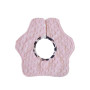 Hot selling 100% cotton safe floral reversible baby pacifier baby drool bibs