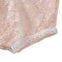 Newborn Flower Lace Romper Infant Baby Girl Ruffled  Short Sleeveless Jumpsuit  clothes