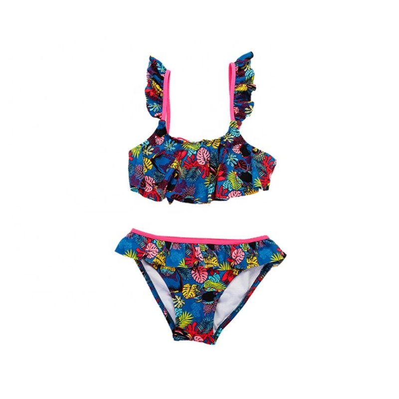 2021 factory direct sale pink one piece summer swimsuit  butterfly bikini
