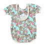 Wholesale newborn boutique clothing baby floral romper baby girl romper