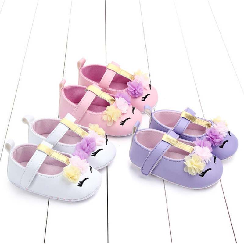 Wholesale Boutique Lovely New Born Baby Girls Shoes Infant Prewalker for Winter and Summer
