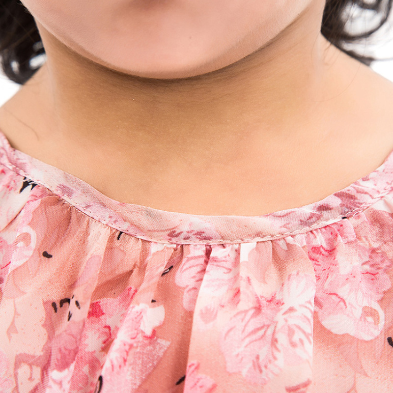 Chinese Suppliers High Quality Children Chiffon Fairy Dresses Boutique Clothing for Girls Guangzhou