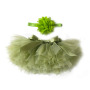 New design olive toddler cotton waist elastic baby short pants clothes