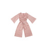 New arrival clothing solid colors baby long sleeves classical velvet jumpsuit kid clothing