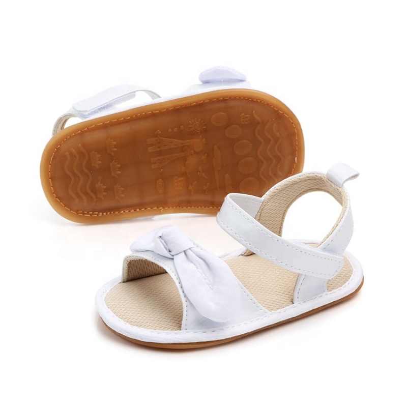 New arrival trendy cute strap bow minnie sandals