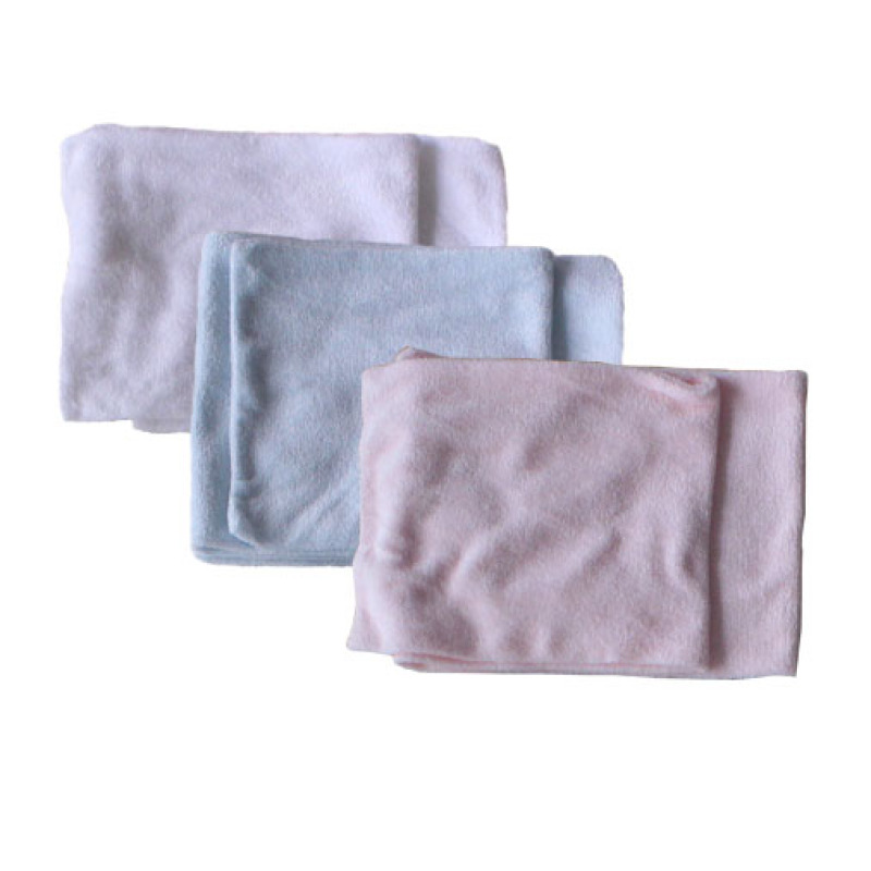 Customizable white super soft newborn knotted kids children dressing gown