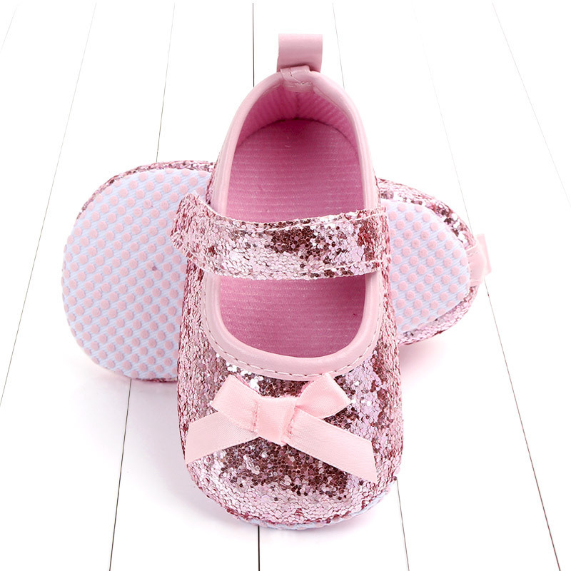 Wholesale Top Design Sweet New Born Baby Girl Shoes for Daily Wear