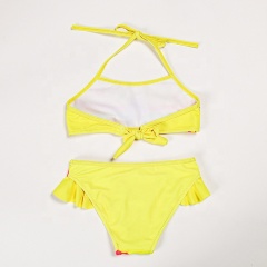 2021 manufacturers sexy yellow sexy  high waist rainbow string bikini oem