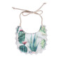 New arrival amazon hotsale safely double sided muslin baby cotton bandana bibs