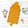 In stock new cute style solid color new born swaddle blanket baby sleeping bag