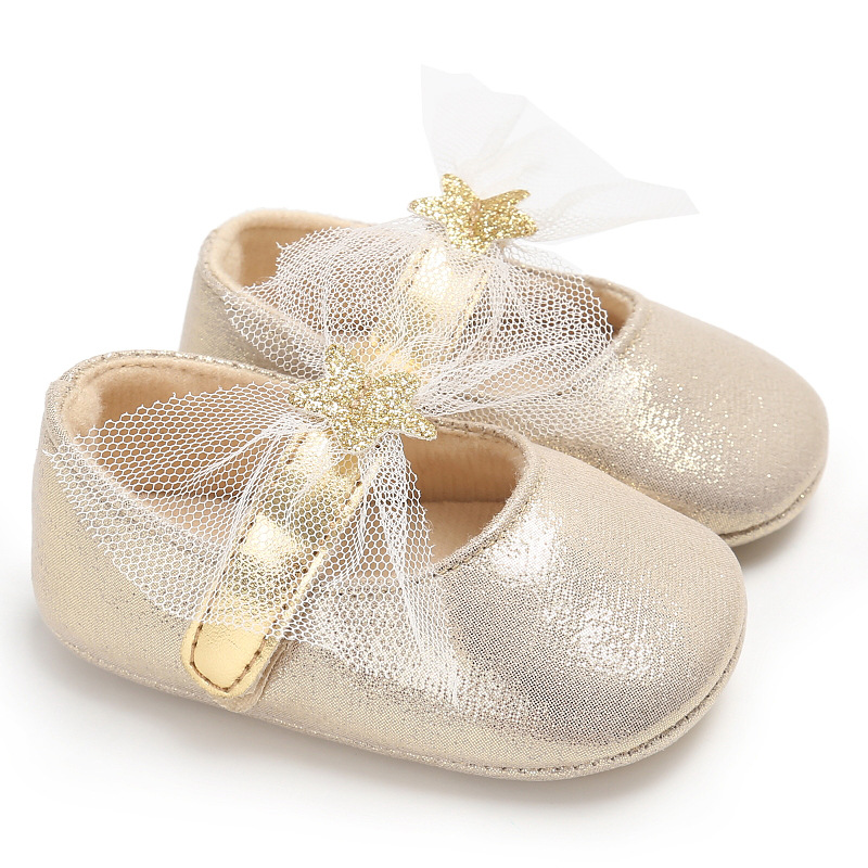 Wholesale Luxury Glitter Hook and Loop Gold Silver Pink Black Sequin Shoes for Baby Girls