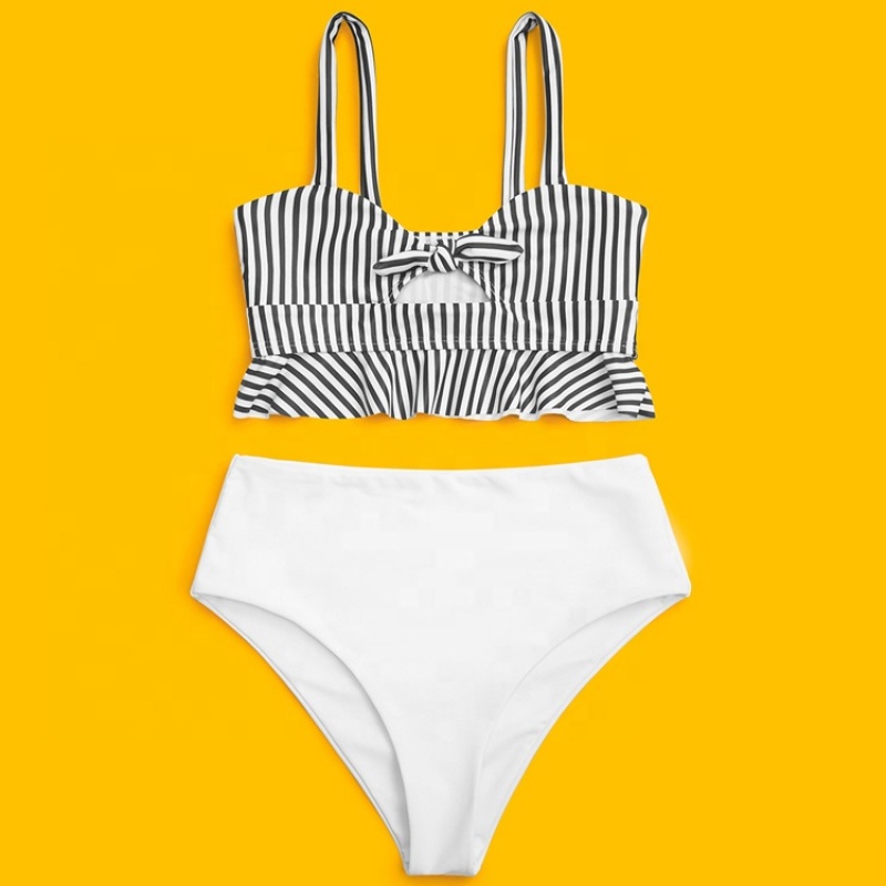 Wholesale factory high quality swimwear long sleeve print bikini