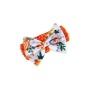 2021 new arrival 100% cotton pumpkin print mesh sleeve halter romper baby boutique clothing