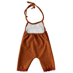 Hot selling muslin cotton private label newborn baby gril romper clothes