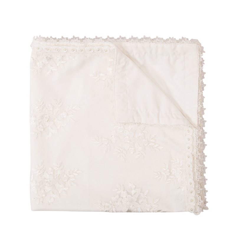 Weighted Picnic Lace Breathable Baby Blanket
