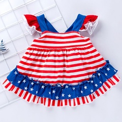 USA new arrival cheap price 4th of July baby girl outfits boutique clothing