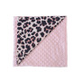 2021 trend flower dot fabric pacifier baby swaddle blanket super soft
