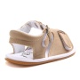 2021 summer fashion solid color baby boy buckle strap leather sandals