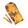 custom muslin polyester floral newborn baby swaddles sleep bag with headband