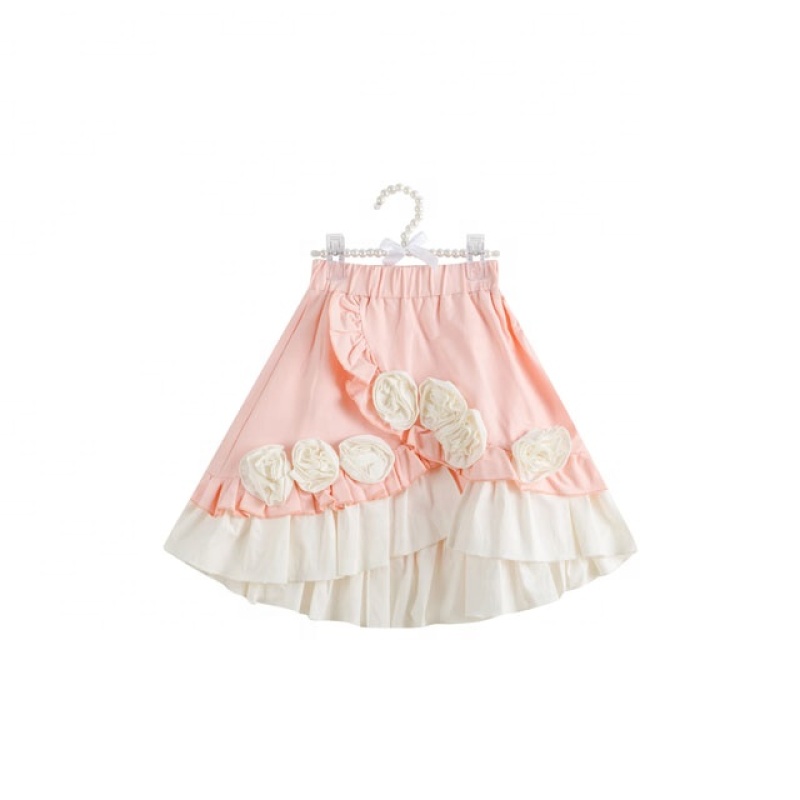 Wholesale Stylish Pretty Toddlers Girls Party Wear Long Maxi and Short Skirts Baby Newborn Boutique Daily Dresses Clothing Set