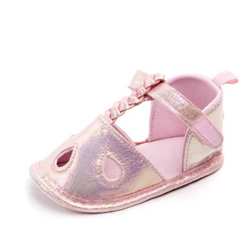 2021 latest designer inspired baby fashion bling shoes rope sandals