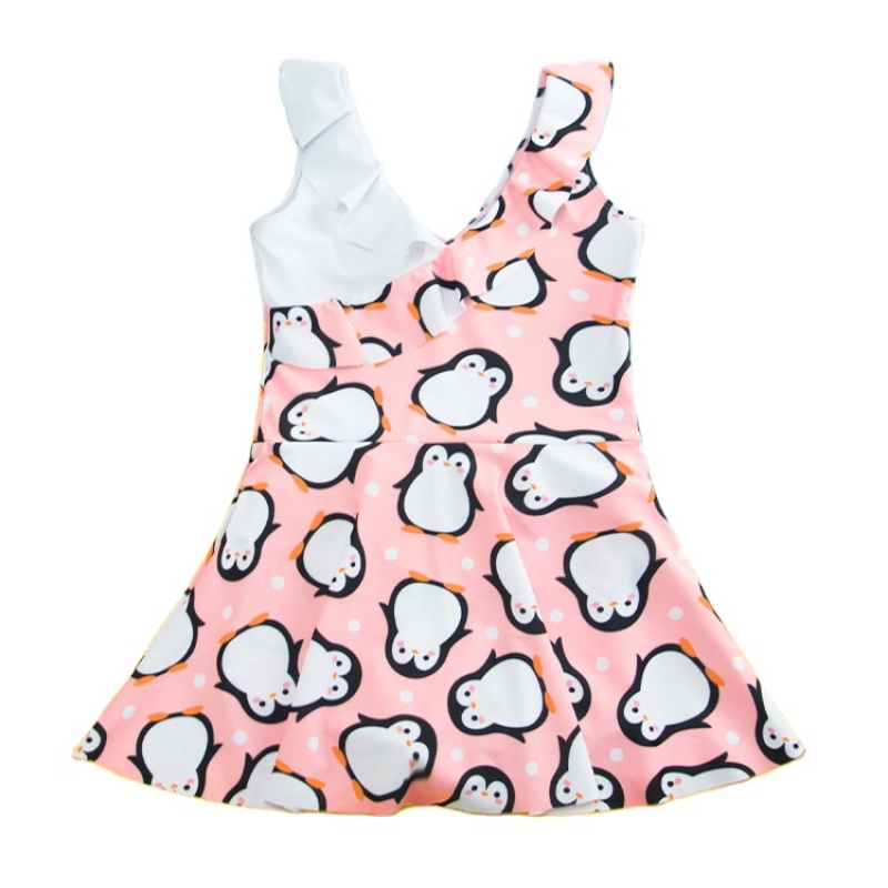 Bikini 2021 manufacturers designer custom breathable kids beachwear swimsuit dress