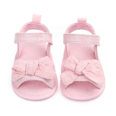 New style embroidered bow strap sandals
