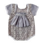 Wholesale price custom  toddler winter baby girl birthday romper clothes