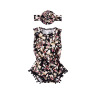 Soft Anti-Bacterial Infant & Toddlers Romper With Big Flower Headband Baby Clothes Set
