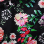 Wholesale Summer Baby Girls Suspender Shirts and Floral Patterns Printed Shorts Set