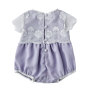 2019 Adorable bulk seersucker baby girl clothes romper  kids clothing