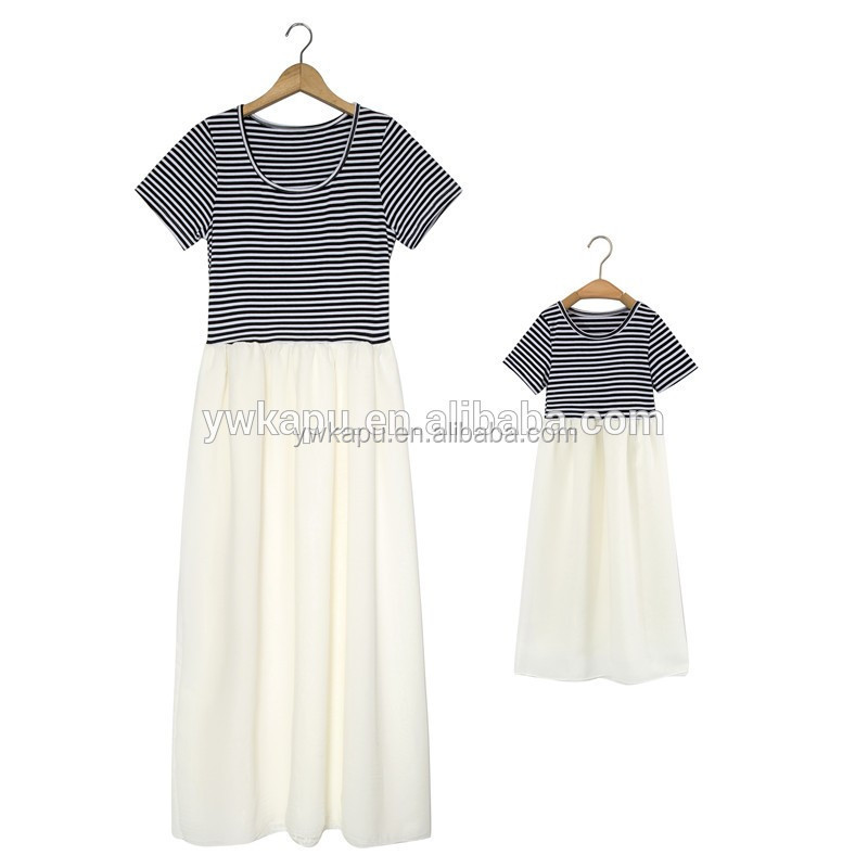 2018 baby girl summer dress,flower girl dresses,mother daughter matching clothing