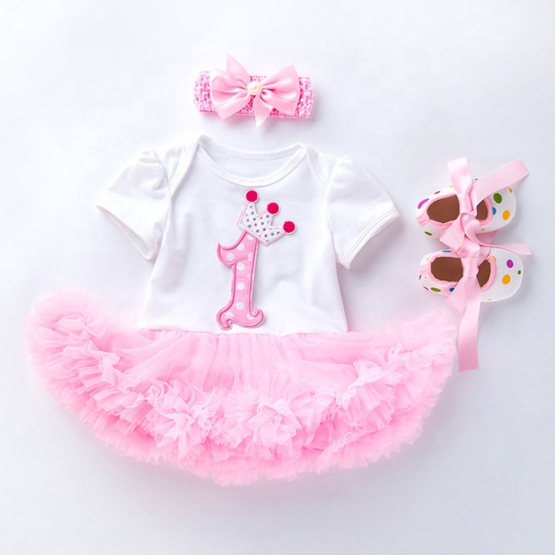 Wholesale Infant And Toddler Girl Birthday Clothing Set