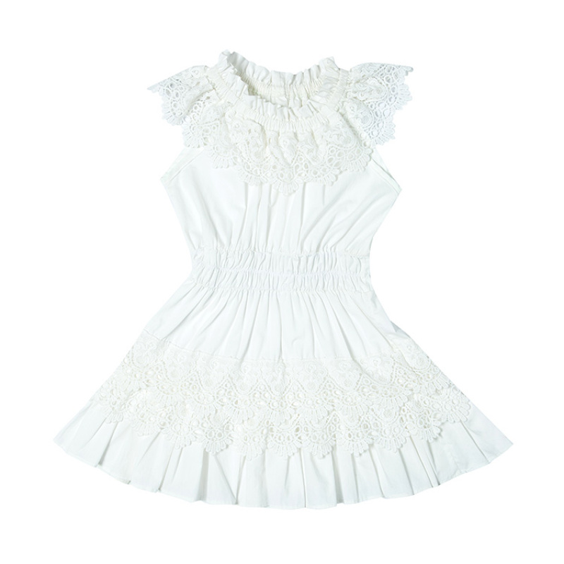 Wholesale Stylish Newborn Baby Boutique Clothes Birthday Holidays Dresses for Girls of 1 2 Year Old