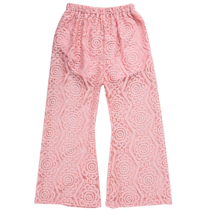 New Fashion Kids Girls Pretty White Lace pants