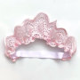 New Design Elegant Baby Girl Romper And Tulle Tutu Skirt Set With Princess Headband