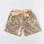 Top sale sequin short pants for toddler girl summer wear girls sparkle shorts
