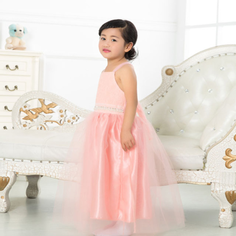 Baby Princess Boutique Lace Flower Girl Wedding Dresses For Girls