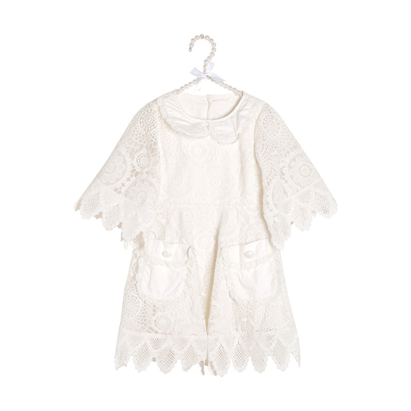 Wholesale Boutique Toddler Tunic Lace Dresses 