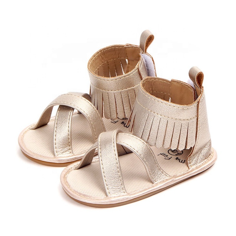 2021 newest trendy criss crossl tassel cover heel sandals