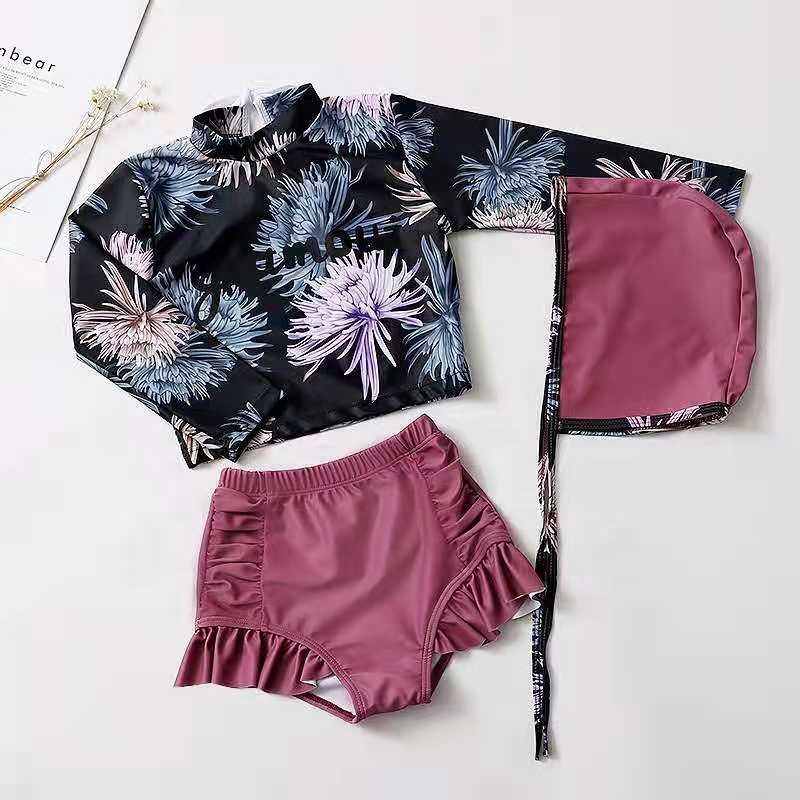 Hot sale 1 piece blue bodysuit exclusive omg swimwear