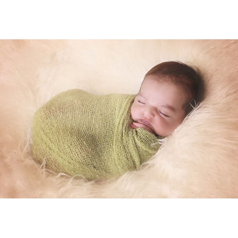 KAPU Soft Cotton Newborn Stretch  Wrap Photography Props For baby