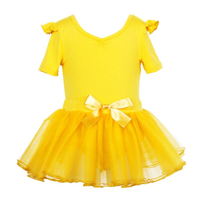 New design Cute Dance Costume Blue Wedding Kids Latin Wear Skirts Set Leotards