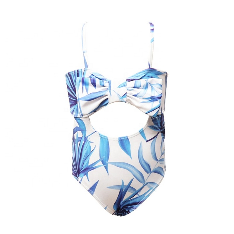 High quality 2021 cute fruit designer baby bikini short sleeve swimsuit