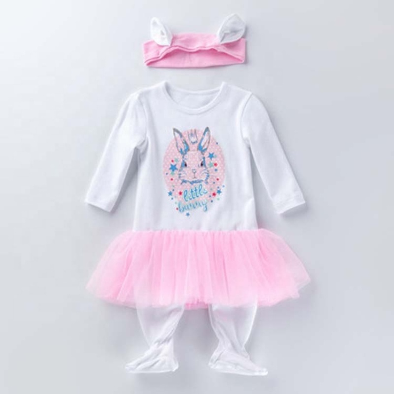 2021 fall halloween headband foot wraps tutu bow mesh dress girls jumpsuit