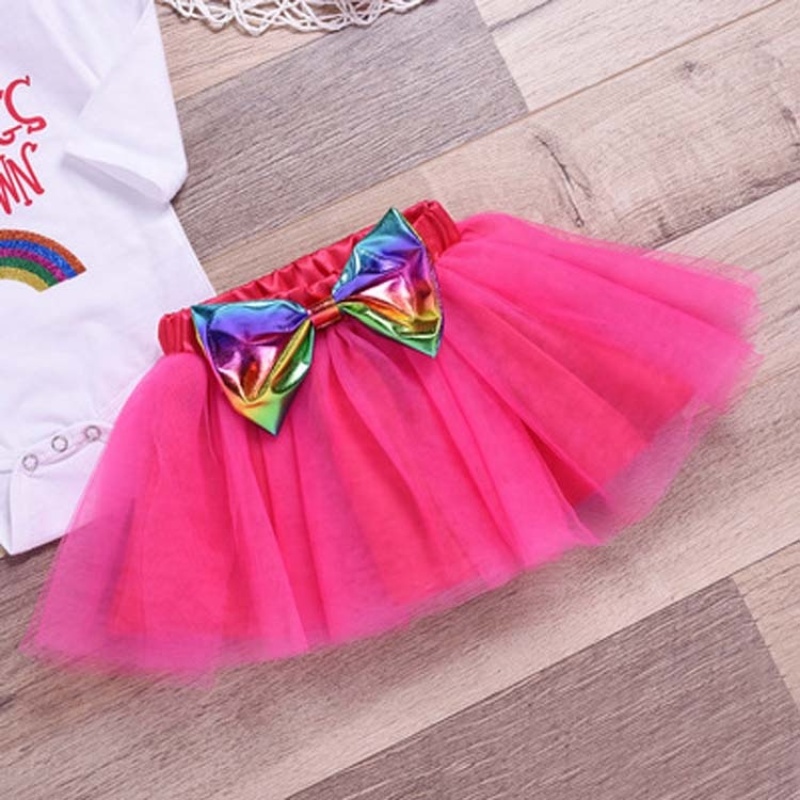 Baby supplies thanksgiving day trendy infant cotton clothes   rainbow tutu romper suit