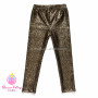 Popular fashion latest shiny leather pants wholesale baby girl leggings