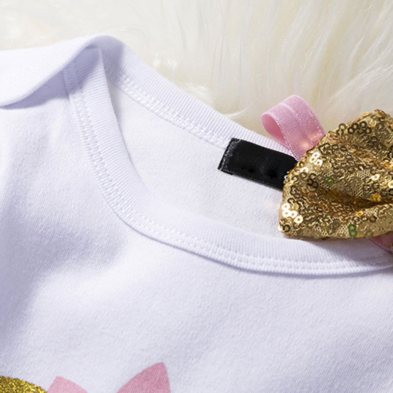 Wholesale Cute Stylish New Born Boutique Clothing Baby Girls Casual Dresses for Kids under 2 Years Old
