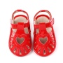 Fashion comfort cute leather baby shoes soft hollow sandals