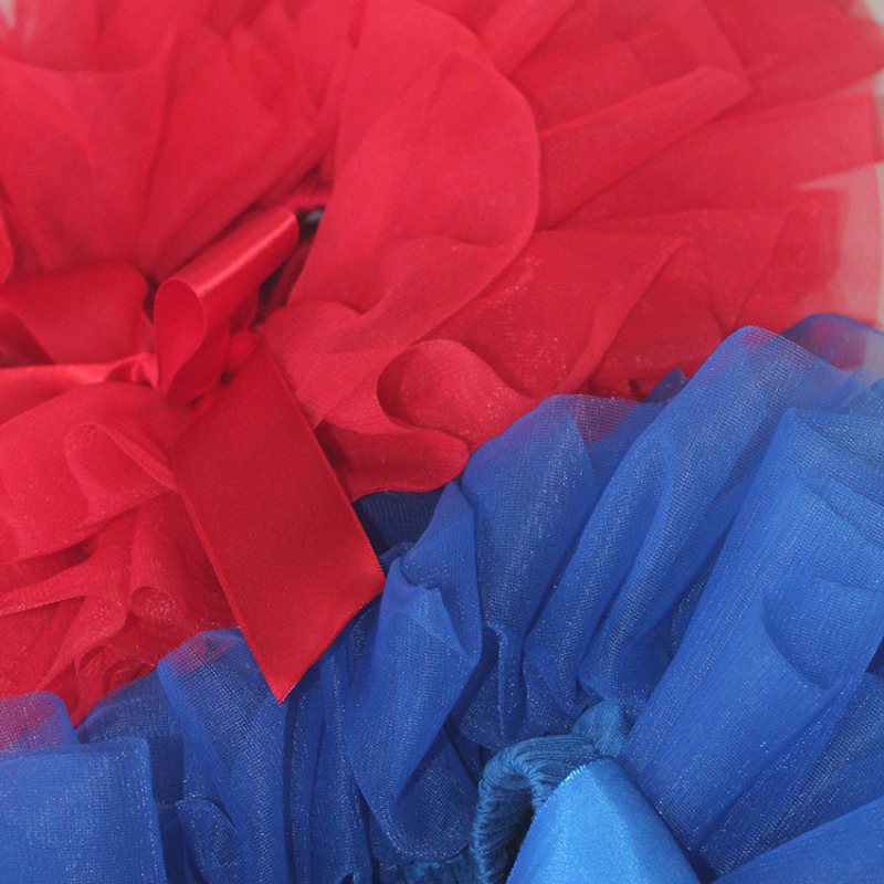 Fashionable newborn red christmas set soft chiffon tutu baby bloomers